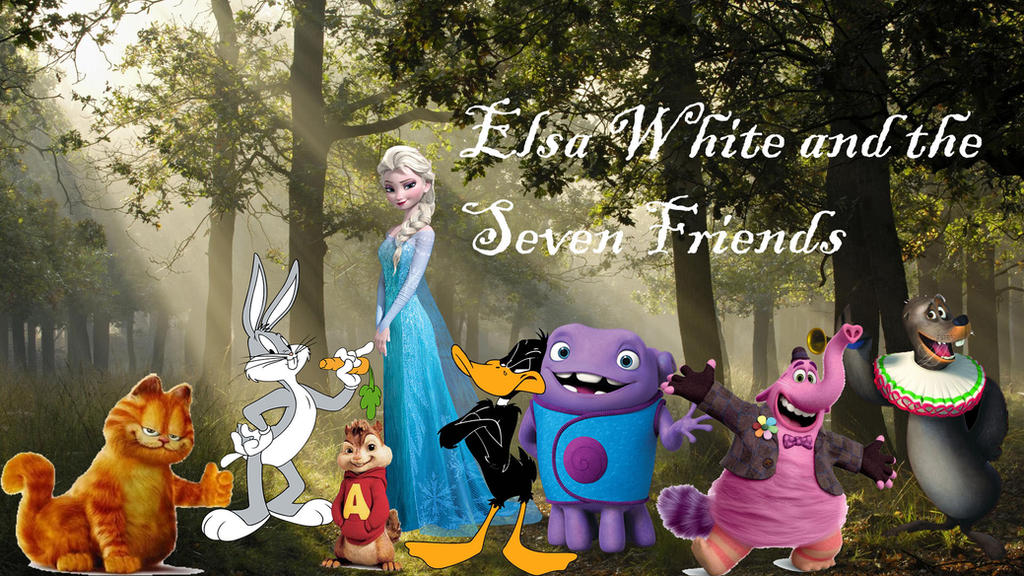 Elsa Seven Elsa White and the Seven Friends by AnimationFan2014 on DeviantArt
