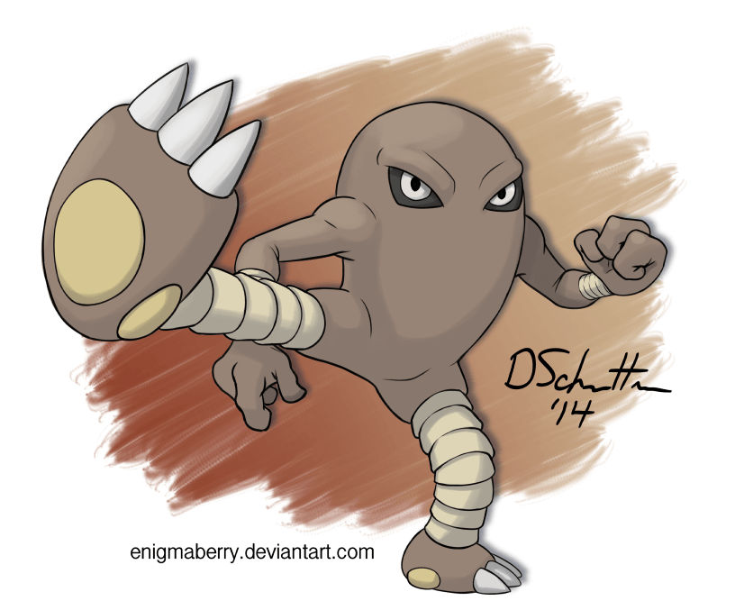 Hitmonkee 106 Hitmonlee by EnigmaBerry on DeviantArt