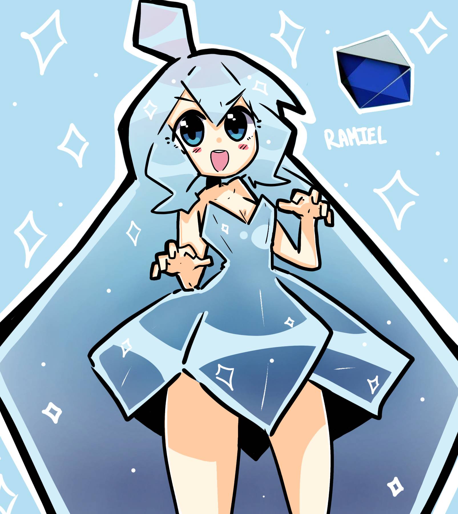 Ramiel (human) by aQumaaaaaaaaai on DeviantArt
