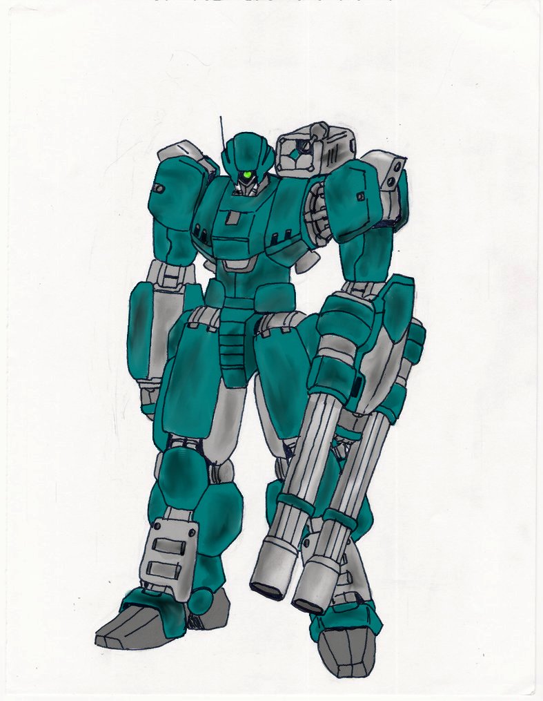 Military Mech Colored