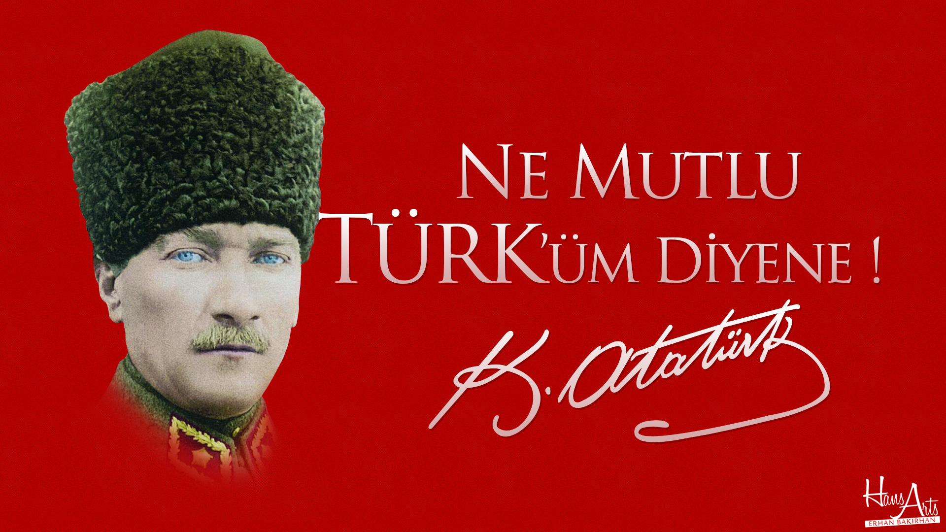 ne mutlu turkum diyene by hansarts on
