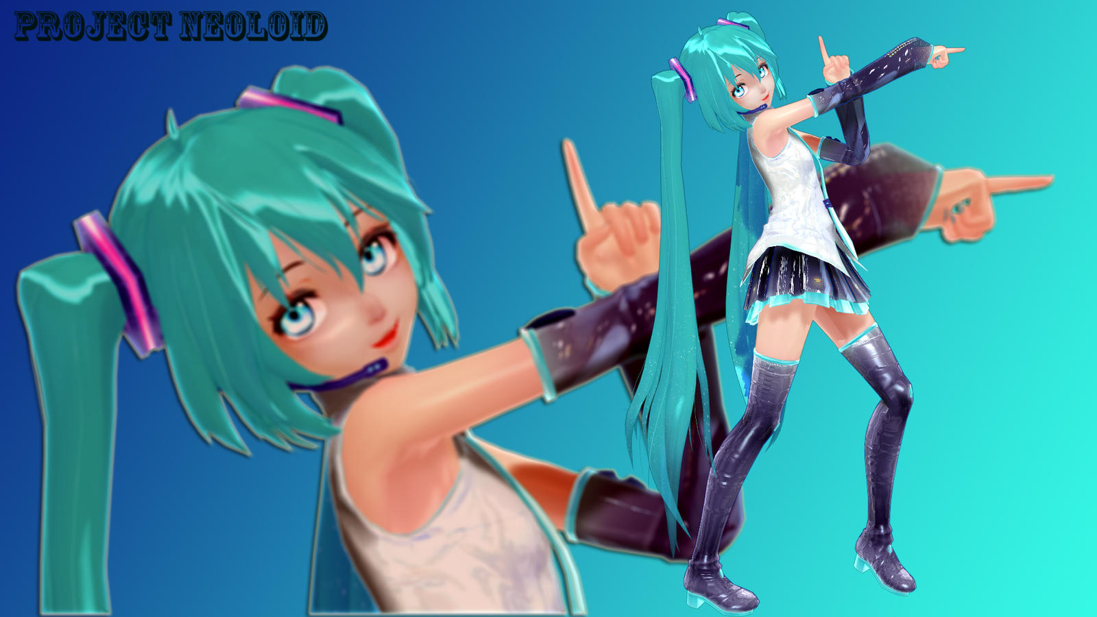 TDA Hatsune Miku v3 1.0 by ProjectNeoloid on DeviantArt