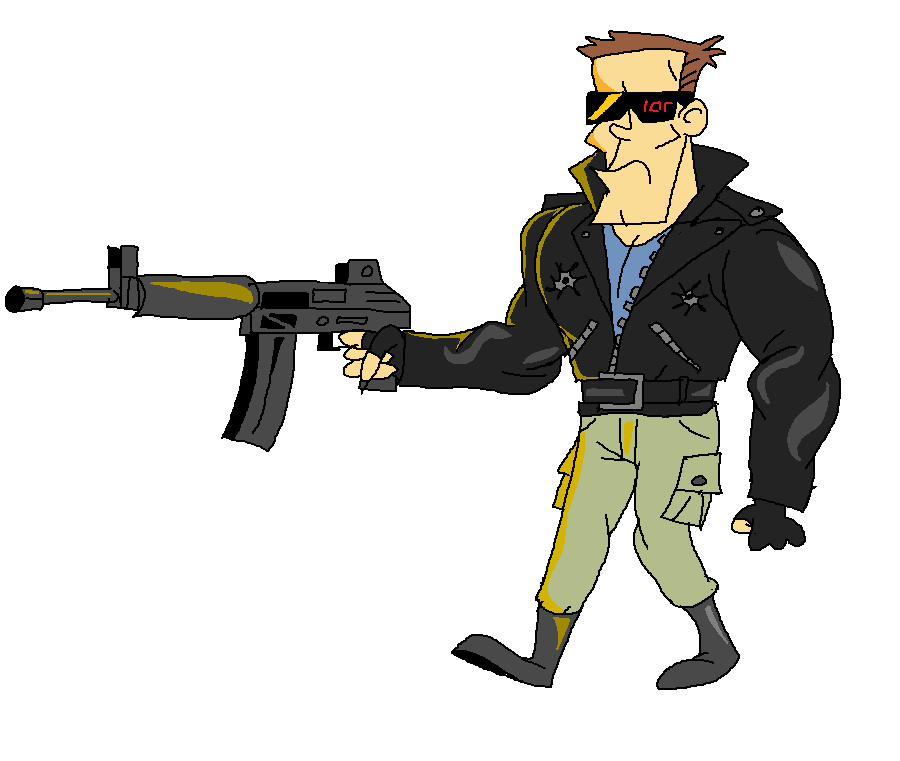 Terminator - 1984 Cartoon by Beautiful-Brogre on DeviantArt