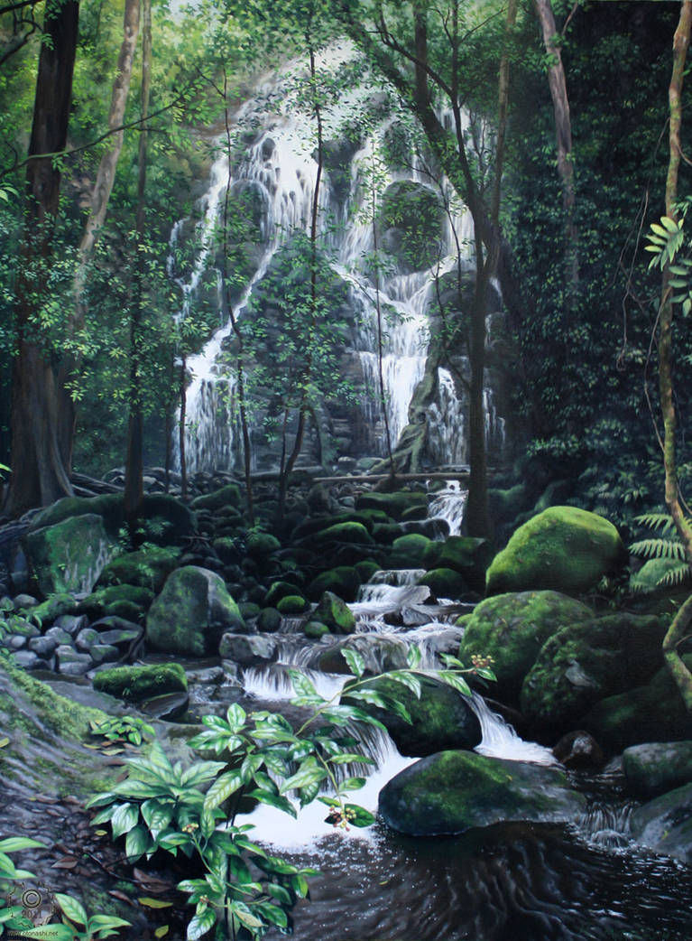 Rainforest Falls by KaceyM