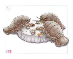 Isopod Tea Party