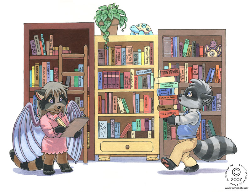 The Raccoon's Bookshelf