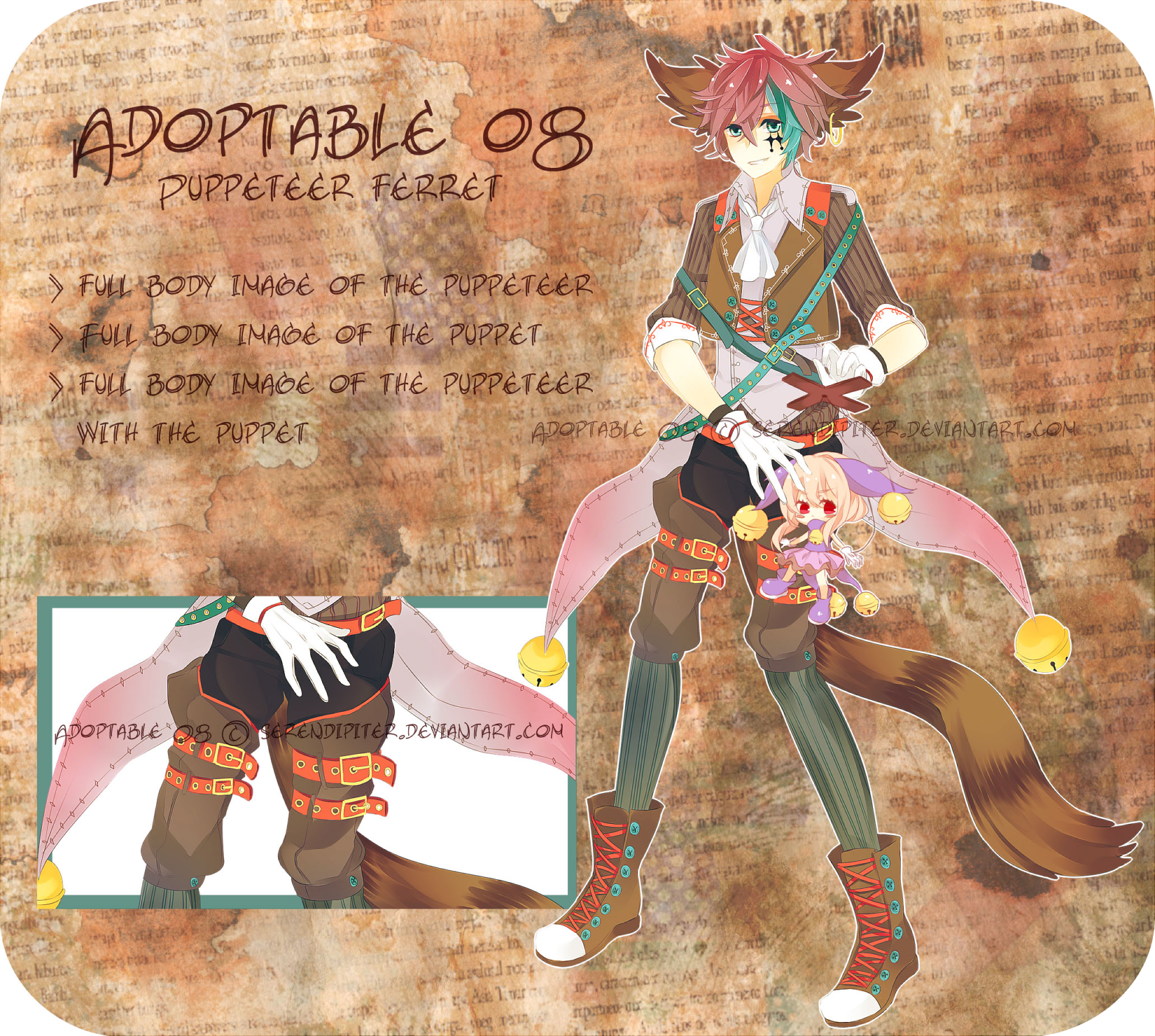 [CLOSED] Adoptable 08: Puppeteer Ferret