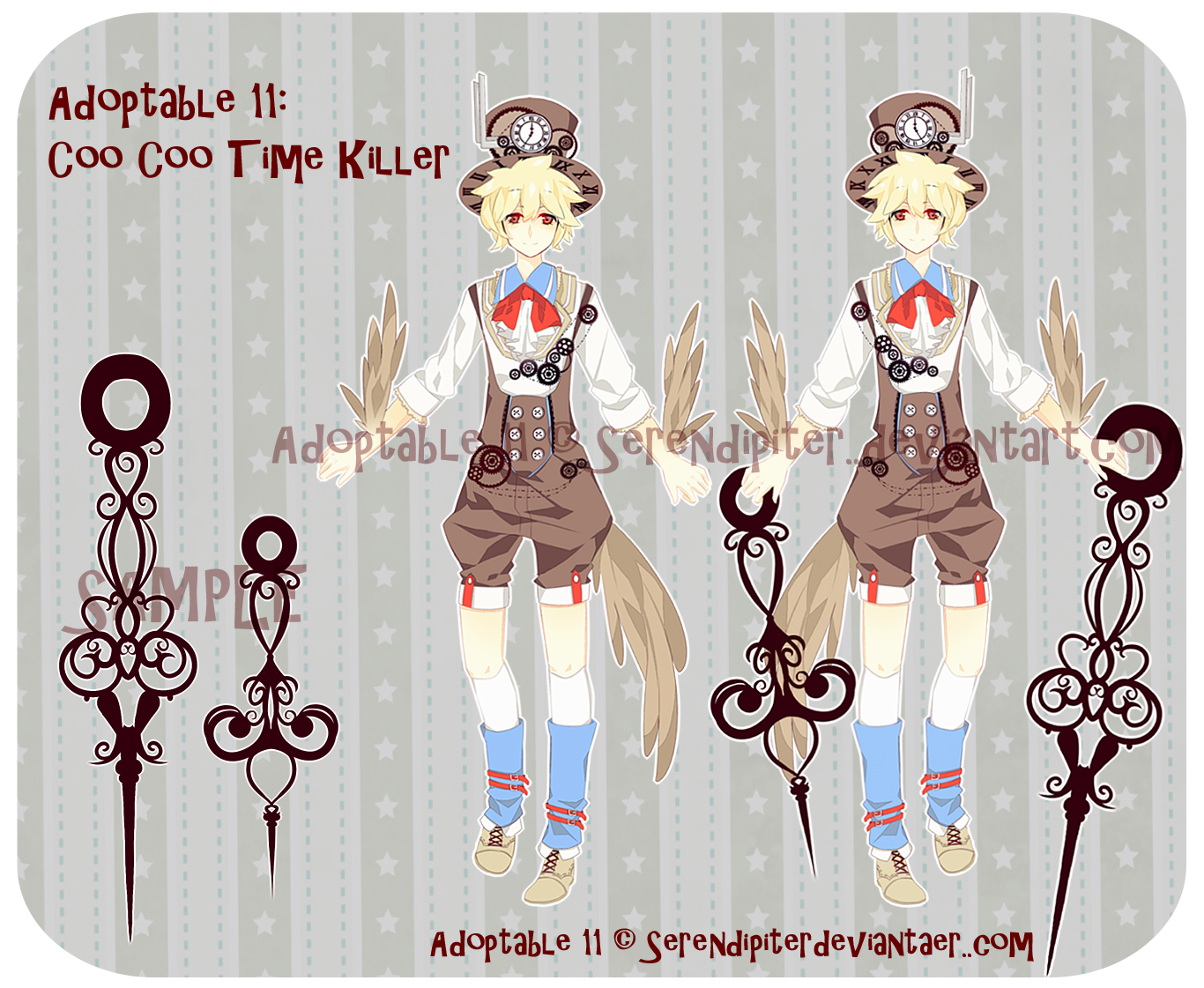 [CLOSED] Adoptable 11: Coo Coo Time Killer