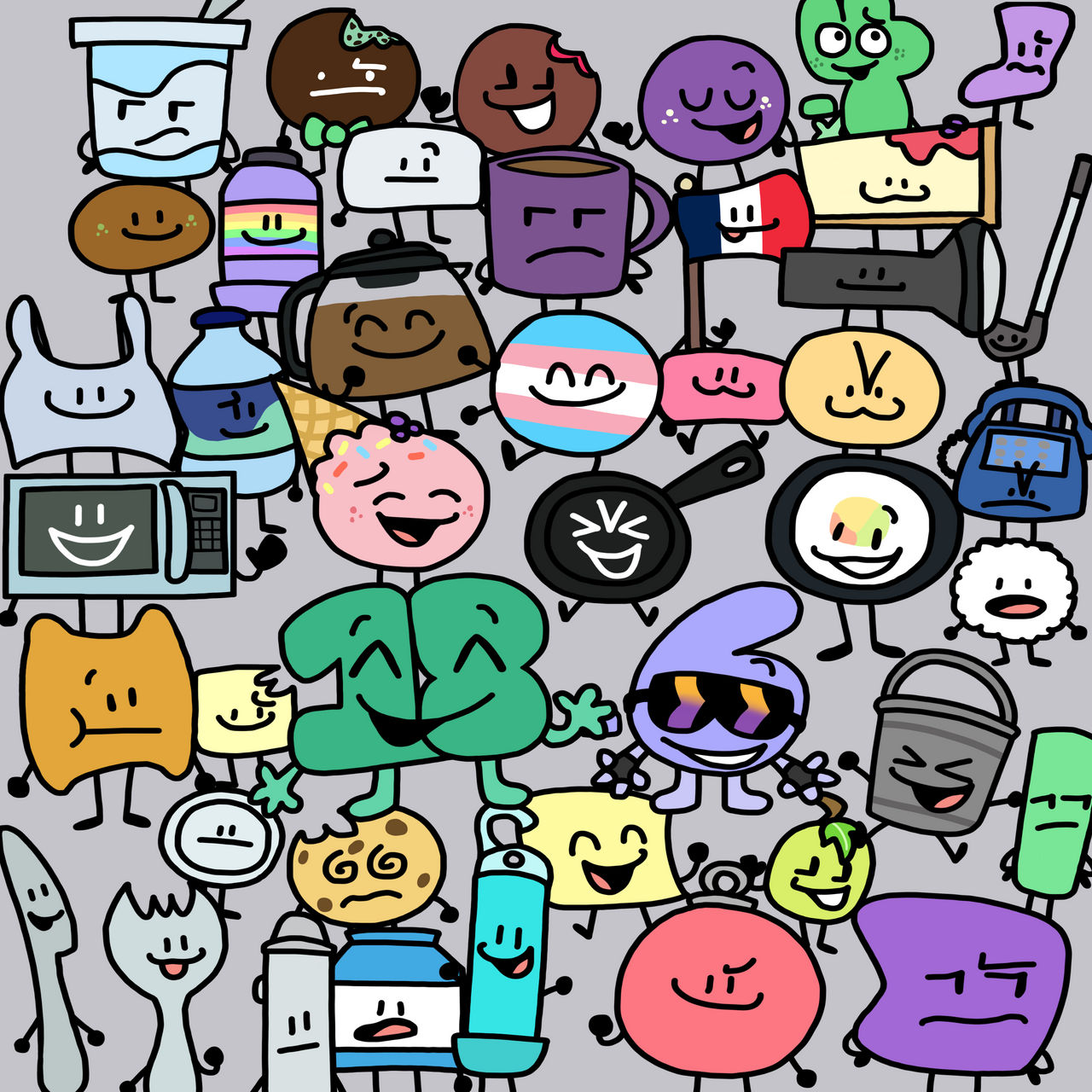 Character From Object Random Some random Object show thing I made up by JustYourNormalGrunt1 on ...