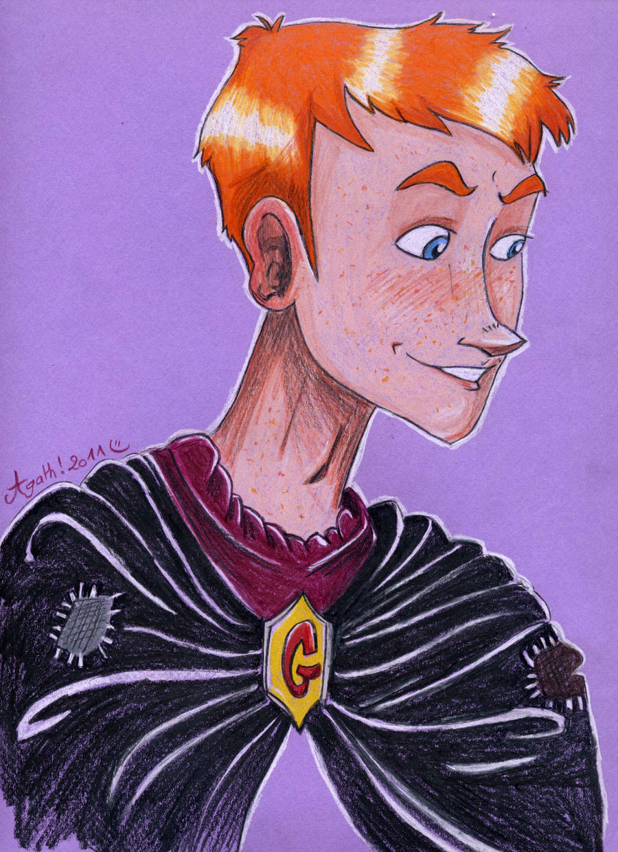 The faithful sidekick Weasley by Agatha-Macpie