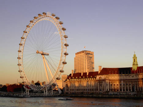 The London Eye and County Hall