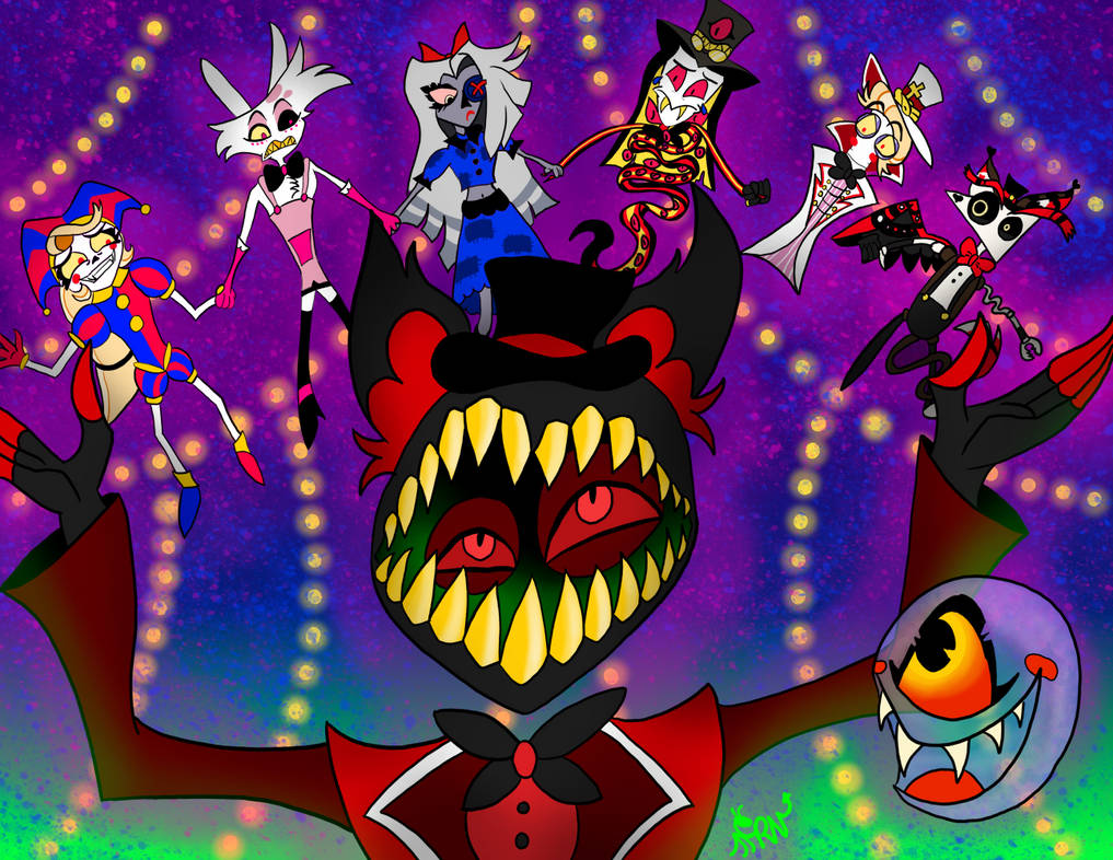 The Hellacious Hazbin Circus by SilverDragonwolf on DeviantArt