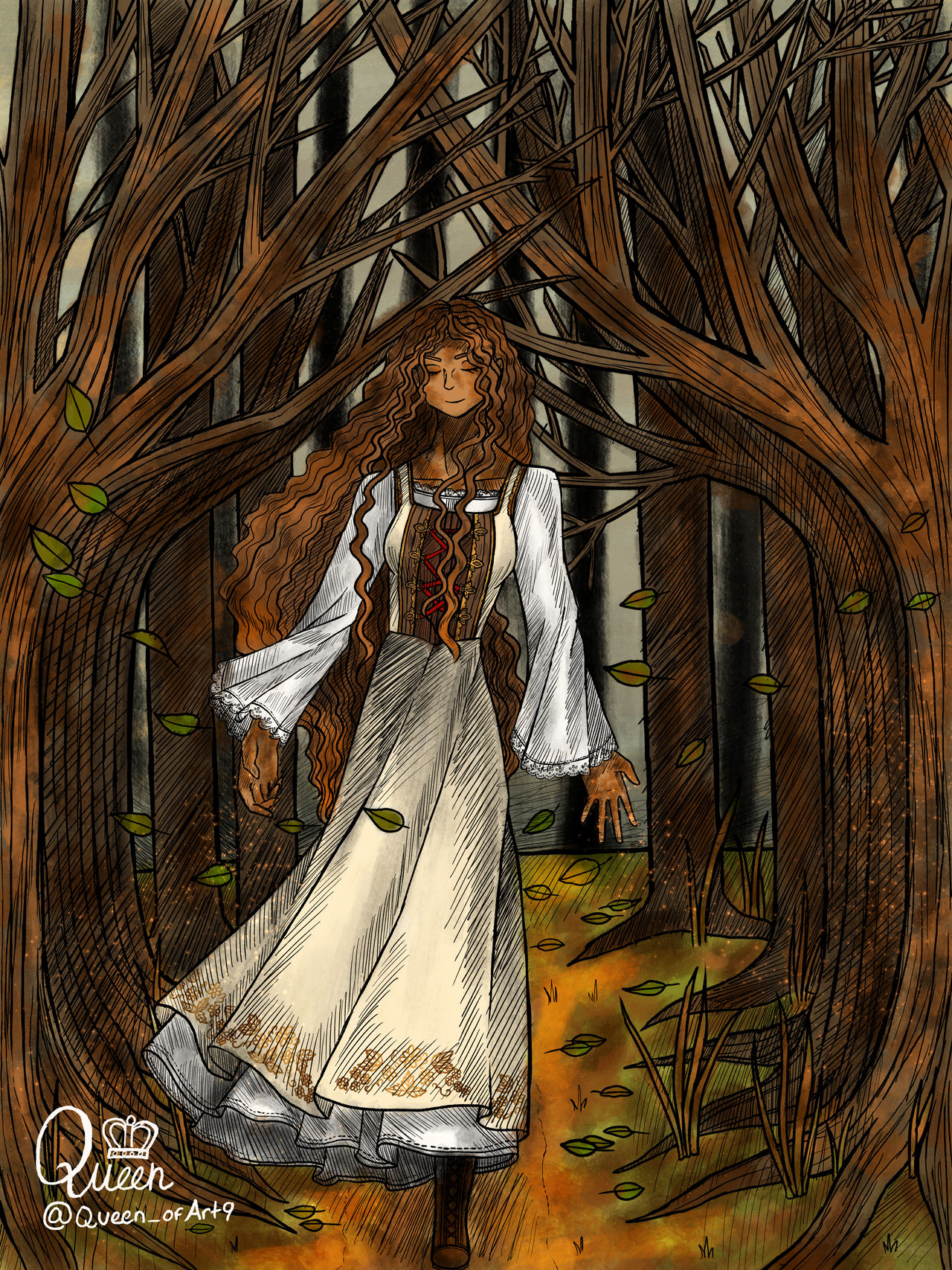 Female Rust Avatar Rust by QueenCthe1st on DeviantArt
