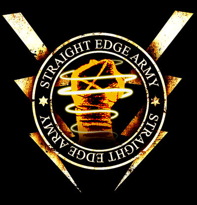 Straight Edge Army. S.E.A LOGO