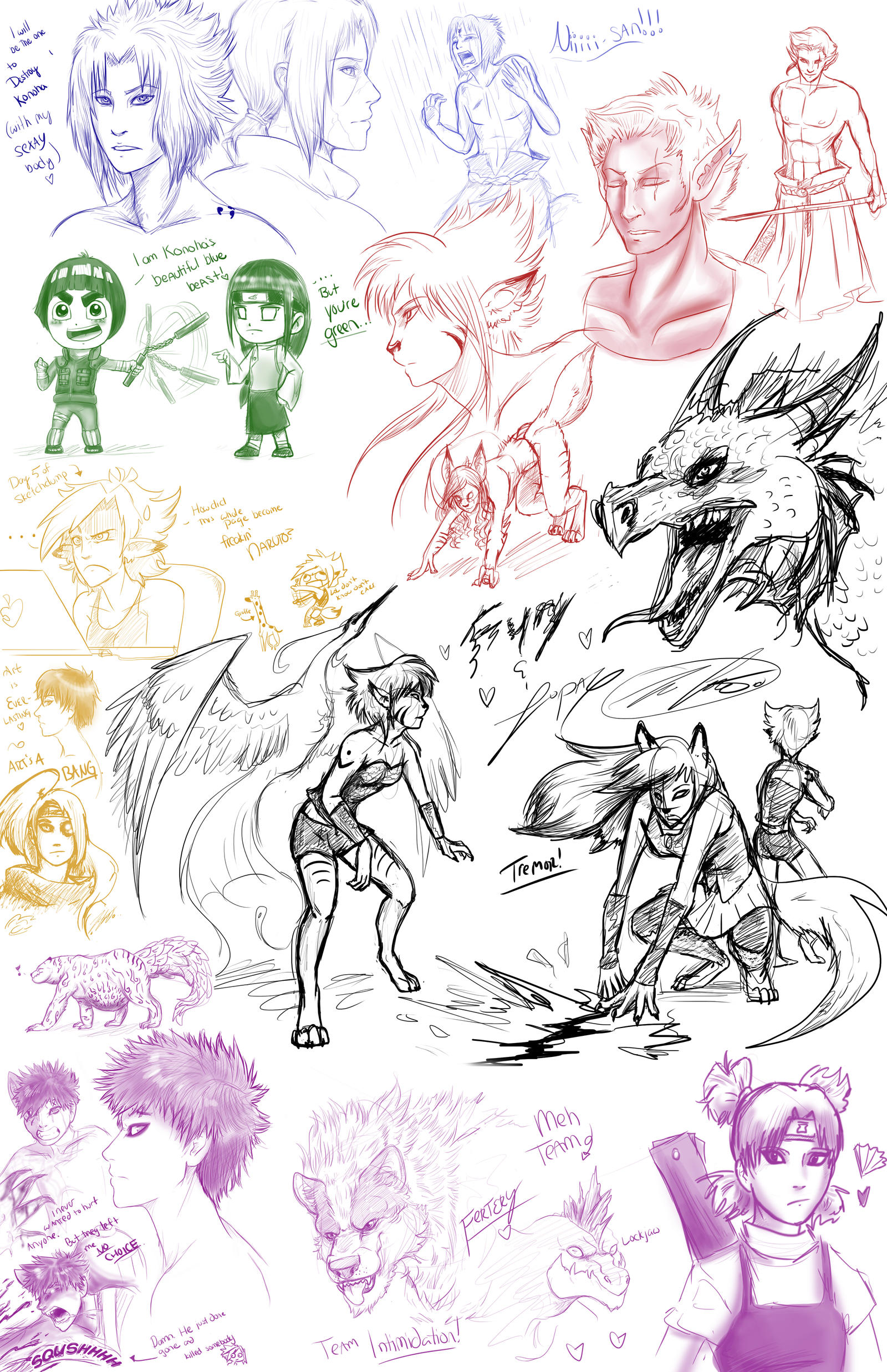 Massive Sketch Dump