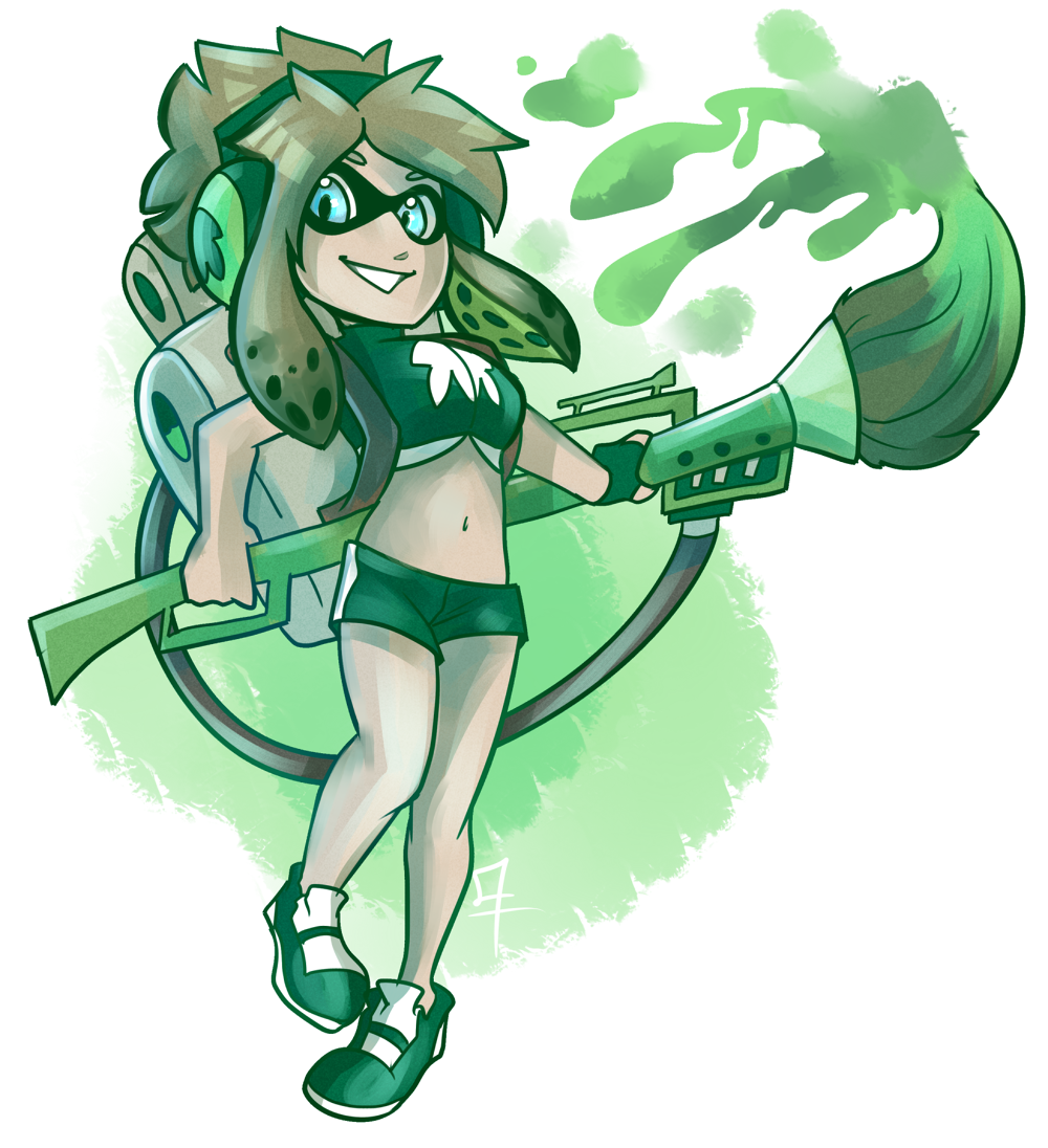 Splatoon Figure Deviantart Splatoon by Galefaux on DeviantArt
