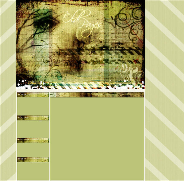 The Old Pages - Website Theme by LonelyDiary on DeviantArt