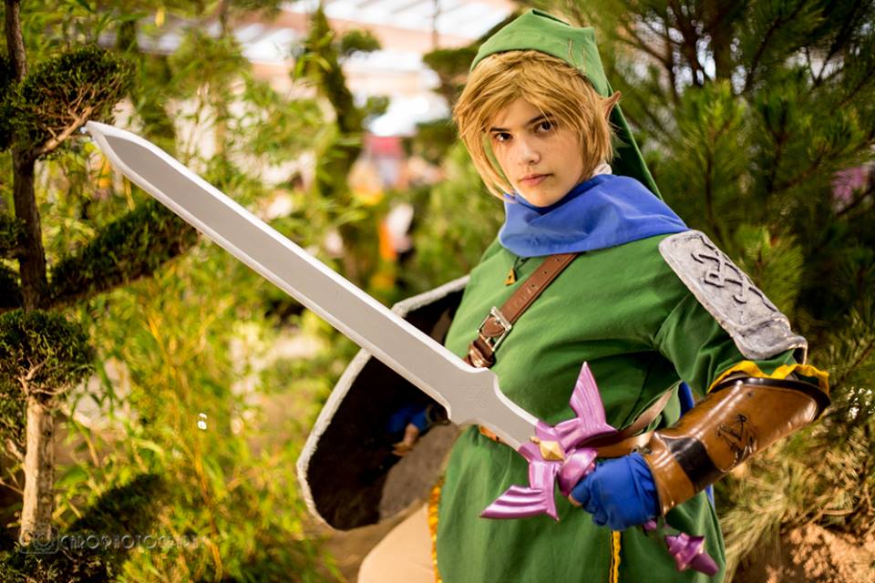 Hyrule Warriors Link cosplay