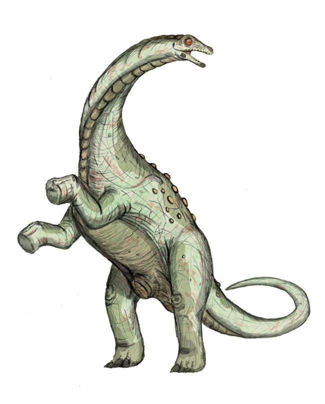 Adamantisaurus mezzalirai by maniraptora on DeviantArt