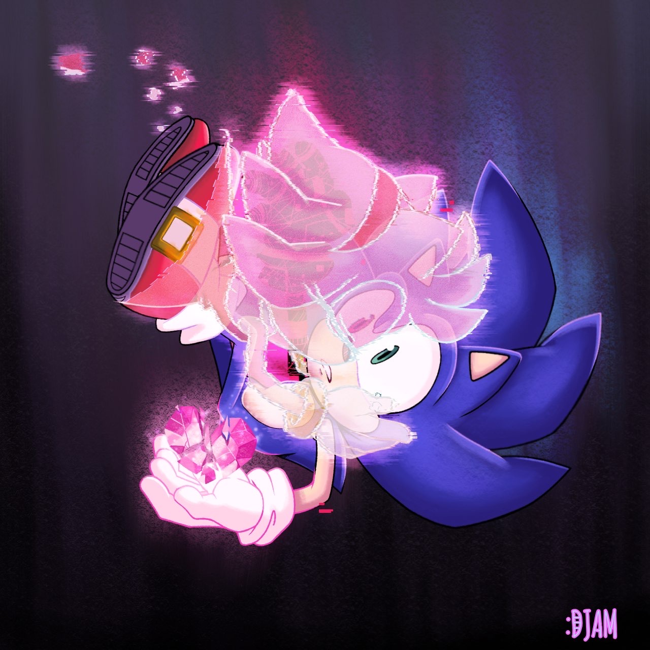 ✿ I'm_αℓεH ✿ on X: them gave their first kiss #SonAmy