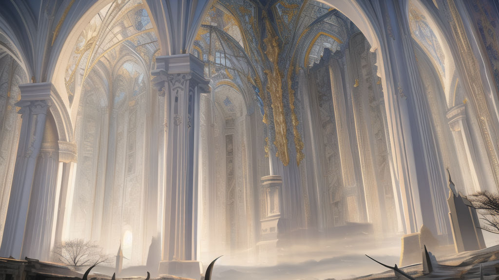 Dark Fantasy Cathedral by F3lchocobo on DeviantArt