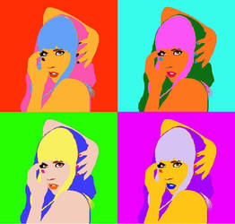 Lady Gaga - Andy Warhol