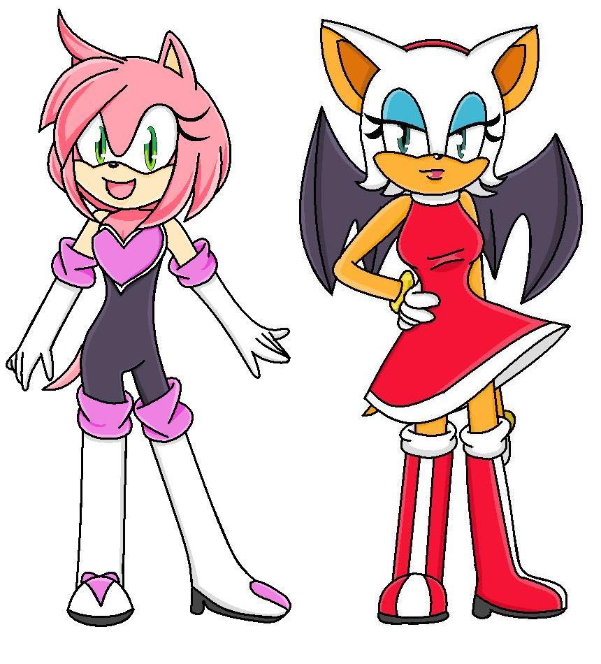 Rouge And Amy Clothing Swap By Otakumyheart On Deviantart Rouge And Amy Clothing Swap By Otakumyheart On Deviantart
