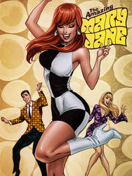The Amazing Mary Jane - 60's Style (Campbell) by christophersean