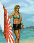 Surfer Chick WIP