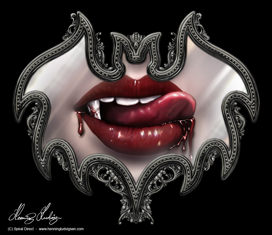 Spiral Bat Frame By Henning On Deviantart Spiral Bat Frame By Henning