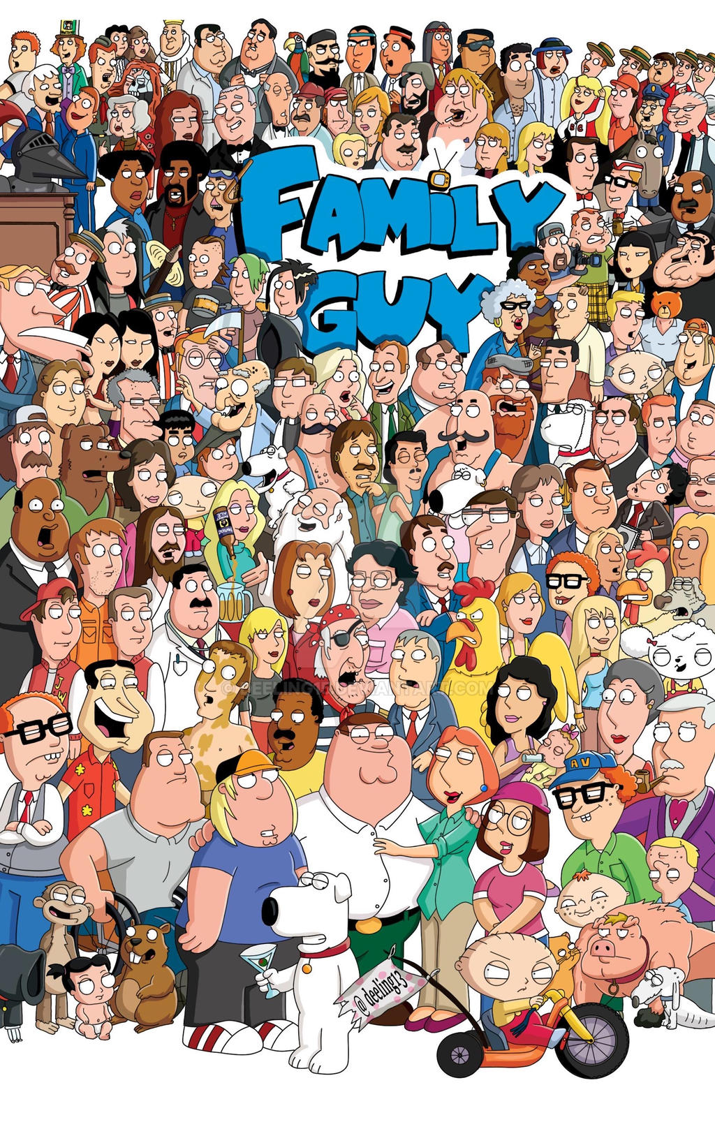 Family Guy cast by deeling15 on DeviantArt