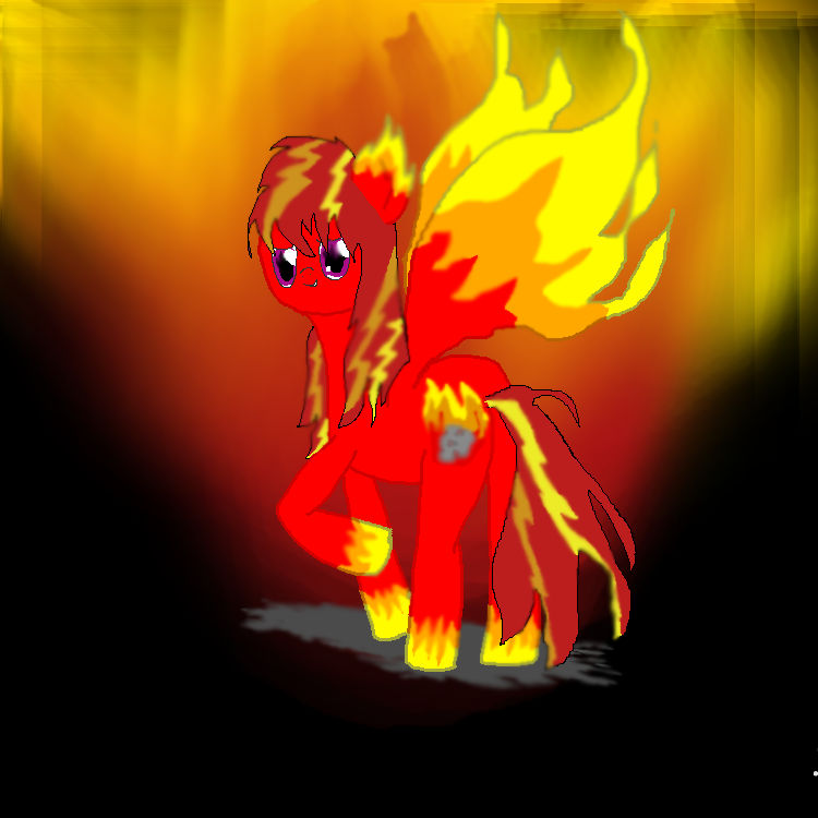 Mlp Fire MLP-Fire Pony by TheNinjaGirlZone5 on DeviantArt