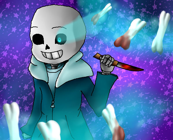 Undertale- Fight (Sans) by TheNinjaGirlZone5 on DeviantArt