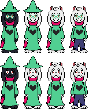 Ralsei (Sprite) by Keysic on DeviantArt