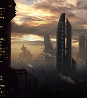 Futuristic city