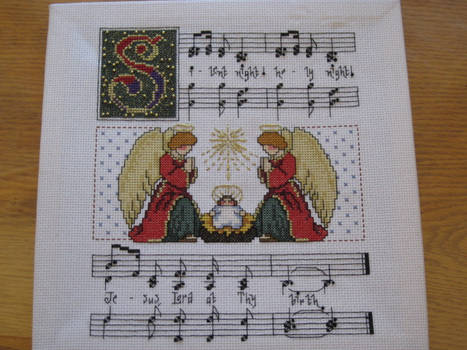 Silent Night Cross Stitch