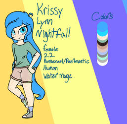 OC: Krissy Reference (Updated)