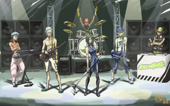 Eureka 7 - Gekkostate Band by MatsuRD