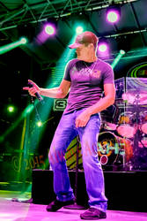 Brad Arnold of 3 Doors Down at Nascar Chase Fest 2