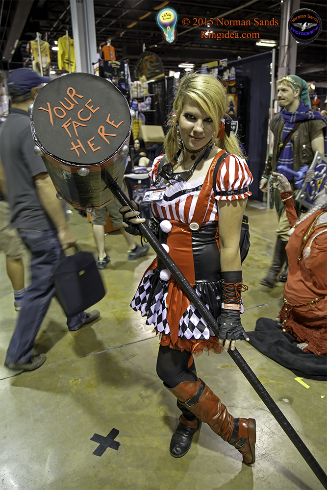 Harley Quinn Comic con Chicago 2015