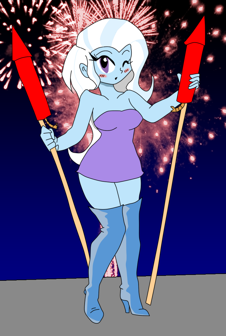 The Great and Powerful Trixie's Fireworks