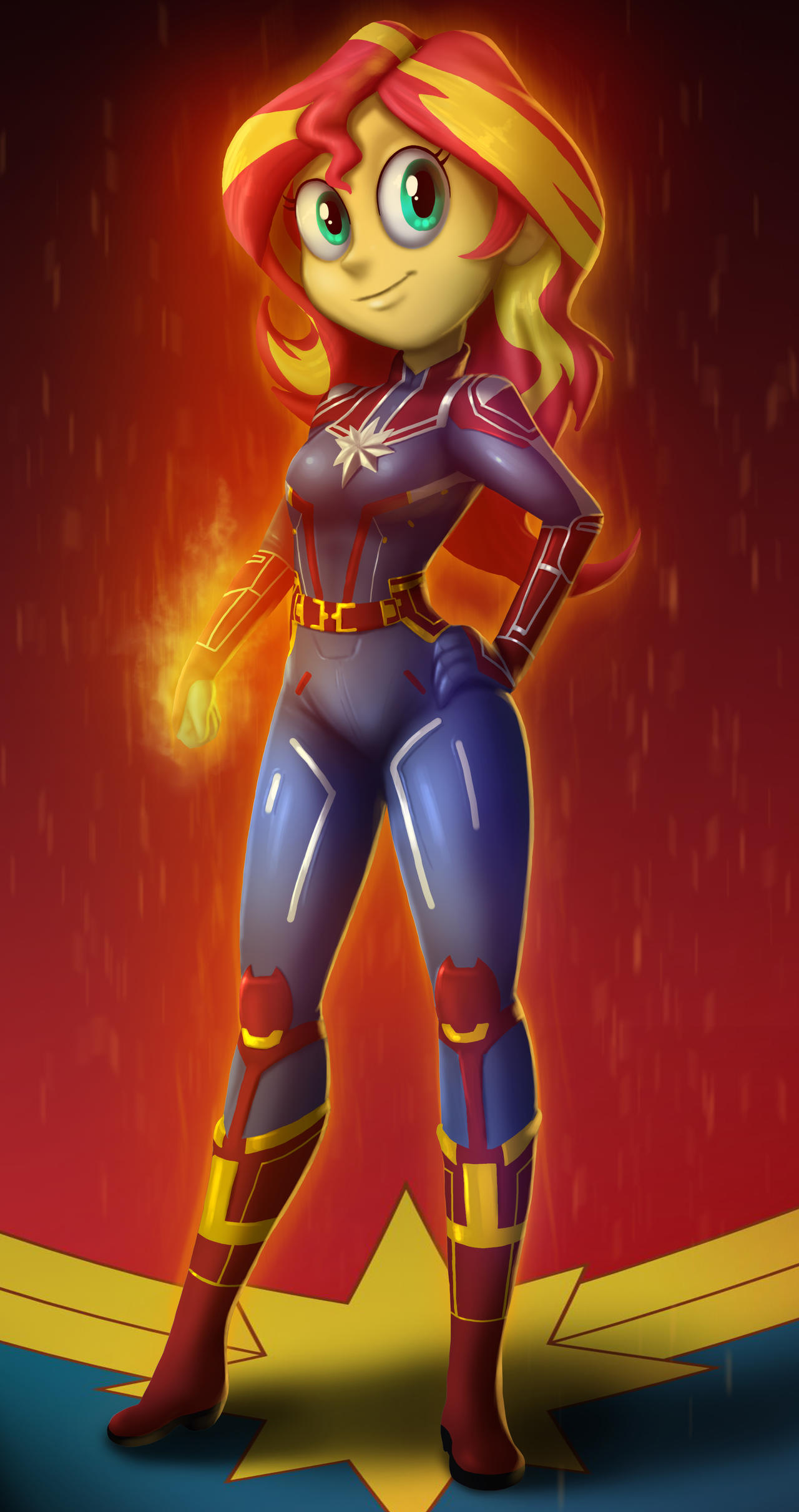 Marvel Sunset Sunset Marvel by LoudNoises on DeviantArt