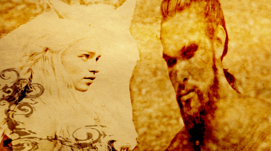 Drogo n Daenerys_Game of thrones wallpaper