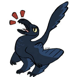 Angry Microraptor