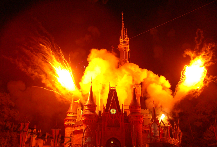 Disney Castle Under Attack By Wild Fire 1187 On Deviantart Disney Castle Under Attack By Wild Fire 1187 On Deviantart