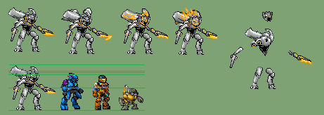 Promethean knight Halo sprite by yurestu