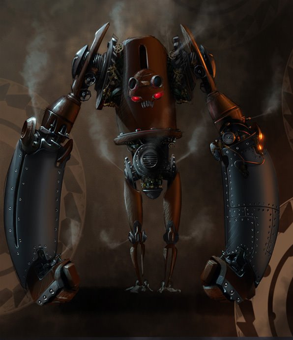 Steam Warrior Steam Warrior by Mimiron on DeviantArt