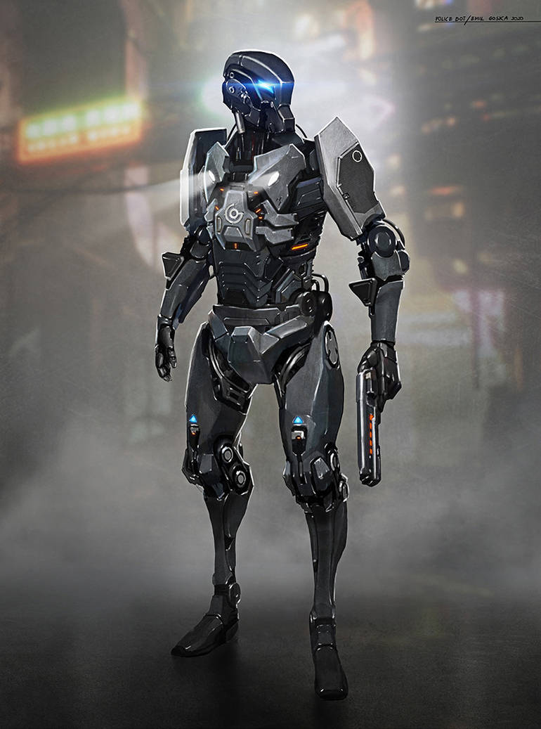 Police Bot by EmilGoska on DeviantArt