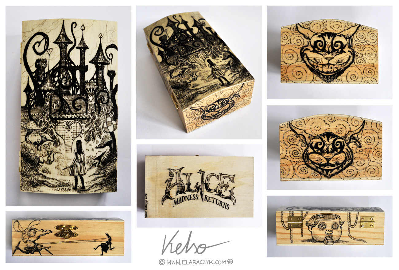 Alice Madness Returns woodenbox