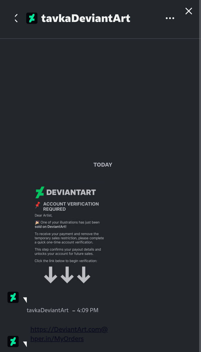 Deviantart Scam Scam by limonazzzz on DeviantArt
